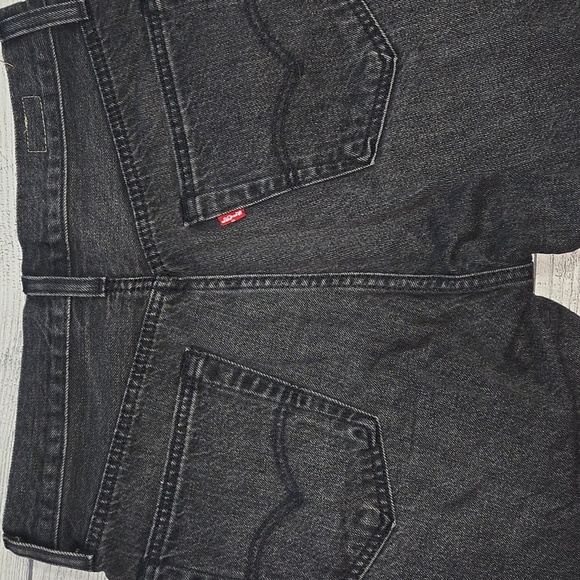 Levi's Men's Cut-Off Vintage Shorts Black Size 32 x 7 *Waist Measures 30"* - Picture 8 of 11